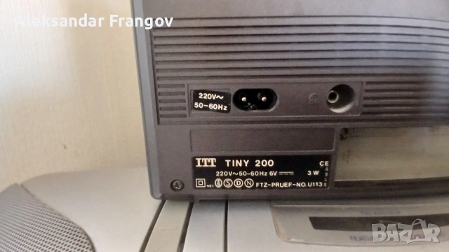 ITT TINY 200, снимка 5 - Радиокасетофони, транзистори - 54828603