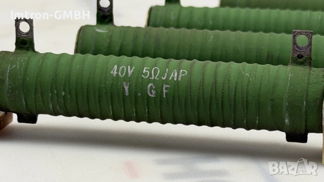 РЕЗИСТОР Y. GF 40V 5 ΩJ, снимка 2 - Друга електроника - 54735344