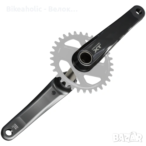 Курбели Shimano Deore XT FC-M8200 165mm Hollowtech II + Shimano Deore XT SM-CRM86 DM 30T 12sp, снимка 5 - Части за велосипеди - 55139281