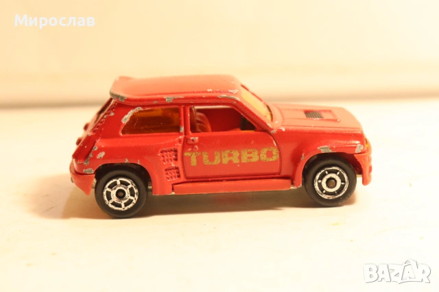1/64 ?? MAJORETTE RENAULT 5 TURBO КОЛИЧКА МОДЕЛ, снимка 4 - Колекции - 54007037