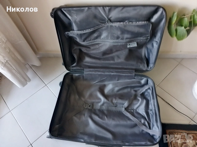Куфар 4бр колелца "олекотен 3кг" 60/40/22см  "CHECK.IN" "130€-88%=15€"+Доставка!, снимка 7 - Куфари - 55036163