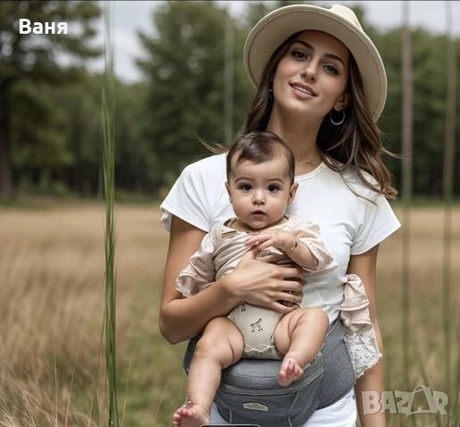 слинг за бебе със седало , снимка 3 - Кенгура и ранички - 55248269