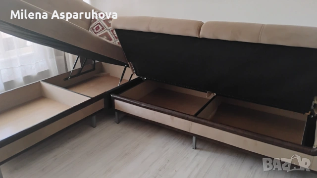 Продавам ъглов диван, снимка 2 - Дивани и мека мебел - 54877785