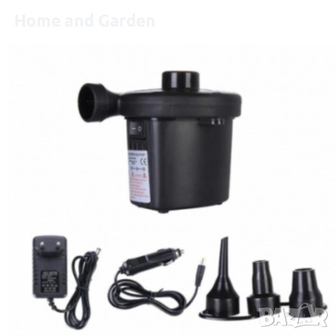 Електрическа помпа 2 в 1 - практична и удобна за надуване и изпускане на въздух, снимка 7 - Други инструменти - 54003109