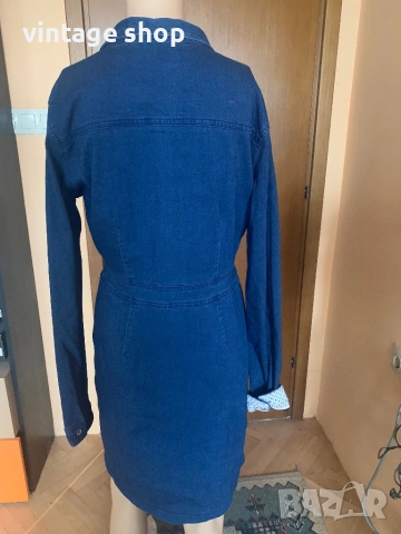 Рокля деним Nümph, размер М/L, снимка 5 - Рокли - 54020272