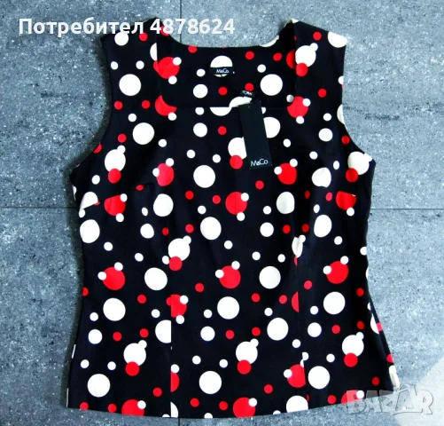 Прекрасна блуза M&Co, снимка 3 - Тениски - 55317117