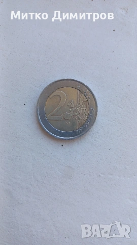 2 euro рядко срещана монета , снимка 2 - Нумизматика и бонистика - 54728622