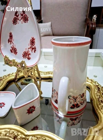 Ретро порцелан от Унгария , снимка 8 - Антикварни и старинни предмети - 54610740