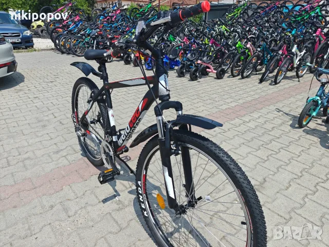 PA Алуминиев велосипед 27.5" PRO черен/червен, снимка 5 - Велосипеди - 55553505