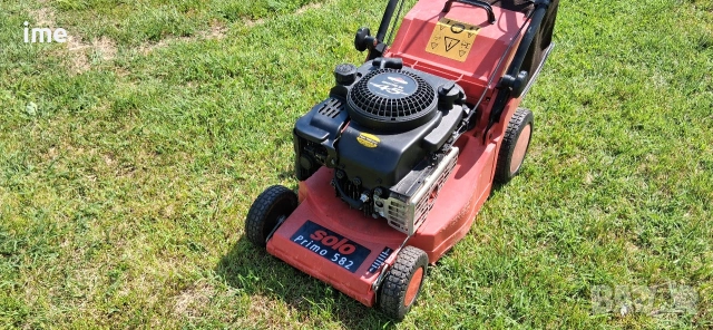 Бензинова косачка НОМЕР 42. Solo Primo. Четиритактов двигател на Briggs&Stratton. 39 см. ширина..., снимка 7 - Градинска техника - 54693762