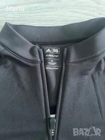 От снимките се вижда, че това е оригинално спортно горнище adidas Climacool/Climalite., снимка 2 - Суичъри - 55450065