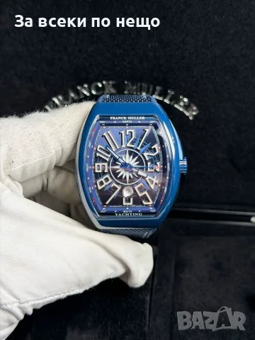 Franck Muller Vanguard Yachting Мъжки Часовник С Автоматичен Механизъм Код Chronolux53, снимка 3 - Мъжки - 55649027