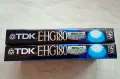 Нови VHS TDK E-HG 180, снимка 2