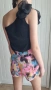 Къси пъстри сатенирани панталонки River Island, XS, снимка 4
