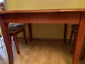 Трапезна разтегателна маса със столове, снимка 10