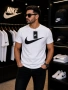 Nike бяла мъжка тениска с голямо лого – XXL, снимка 2