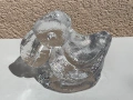 Статуетка «Пеликан», "Skruf, Sweden, Full Crystal". Швеция., снимка 2