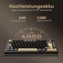 Безжична механична клавиатура 81 клавиша RGB Hot Swap, снимка 7