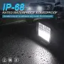 Antom 4бр.126W 12/24V LED работни светлини за off road,камиони багери и др., снимка 4