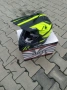  Кросова Каска за мотокрос, ендуро ATV, колело S-XL Black/Yellow, снимка 17