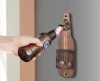 Винтидж отварачка с кош за капачки , снимка 1