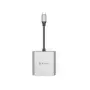 ADAM elements CASA Hub H2 2-в-1 USB-C Dual HDMI MST адаптер за дисплей , снимка 4