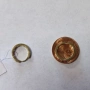 Златни обеци 1.44гр., снимка 5
