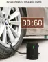 Компресорна Помпа Гуми Автомобил Надуваемо Легло Въздушен Матрак Акумулаторна Помпа Надуваема Лодка, снимка 6