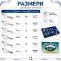 Комплект сребристи ретро ръчни лупи 6 броя с увеличения 4X до 10X за четене и подарък, снимка 2