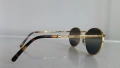 Ray-Ban New Round , унисекс, слънчеви очила с метална златиста рамка и поляризирани стъкла Chromance, снимка 14