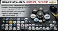Капачки за джанти за Шевролет / Chevrolet всички размери. , снимка 1