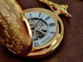SEKONDA Джобен Мханичен Часовник Винтидж Скелетон с Оригонална Кутия, снимка 1