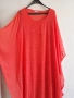 СТРАХОТНА ОРАНЖЕВА РОКЛЯ 2XL-4XL, снимка 2