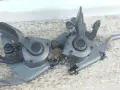 Комбинирани команди 27 скорости за велосипед колело Shimano xtr st m 952 работещи,лош външен вид , снимка 4
