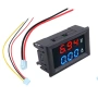 Дигитален волтамперметър за вграждане 0-100V 0-10A, LED дисплей червено-син – за захранващи 10052, снимка 10