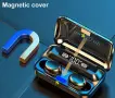 Bезжични bluetooth слушалки TWS – 9D Стерео спортни слушалки с кутия за зареждане и микрофон BTH-F9-, снимка 4