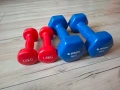 Дъмбели 1кг и 3кг, снимка 1
