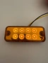 LED габарит червен 8 диода 12V за камион, ремарке, бус, снимка 3