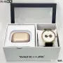 Watx and Colors Chronograph Brown/Rose Gold + Earbuds, снимка 2