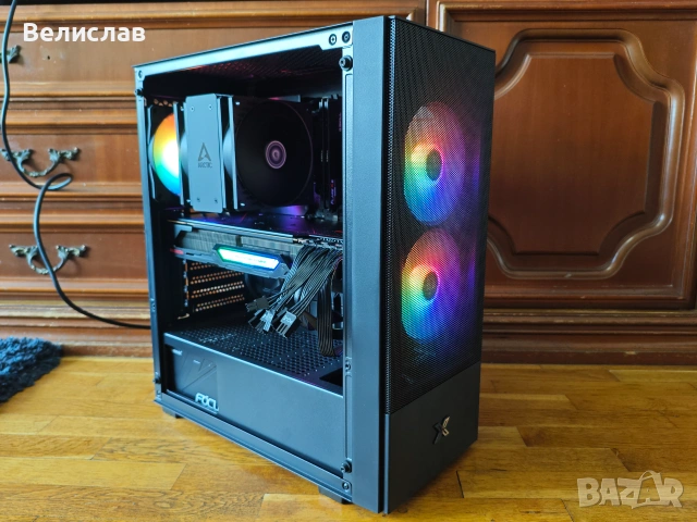 Gaming PC с Ryzen 9 7900/ 32GB DDR5/ RX 6800 XT 16GB/ 512GB/ 850W