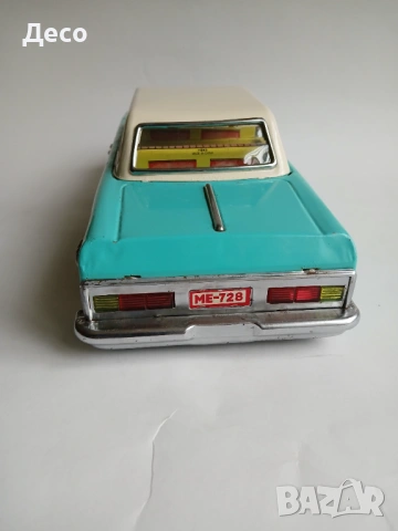 Стара ламаринена китайска играчка автомобил ME-728, снимка 5 - Колекции - 53961972