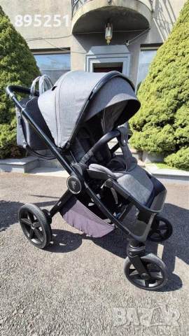 Количка Venicci Upline Slate Grey, снимка 12 - Детски колички - 55232772