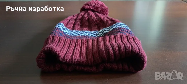 lНОВО cooper мъжка зимна шапка с понпон, снимка 5 - Шапки - 55595530