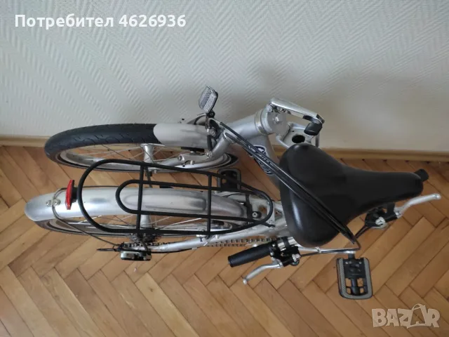 Тройно сгъваем велосипед TALAMEX, снимка 3 - Велосипеди - 55531088