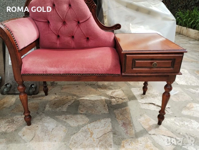 Винтидж пейка, снимка 2 - Дивани и мека мебел - 54201784