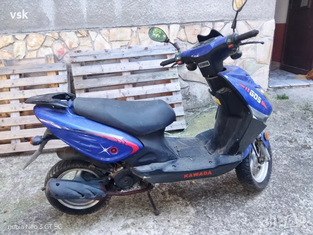 Скутер 50 куб 4T kawada gy6 китайски