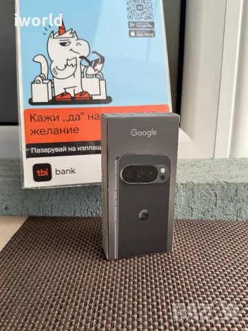 НОВ! Google Pixel 10 Pro Лизинг от 26€/мес / 128GB Obsidian / 5G 16Gb Ram  черен black