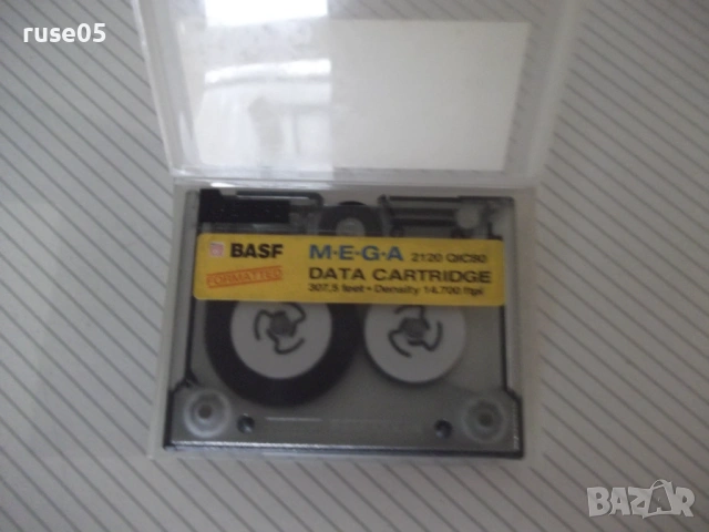 Мини картридж "BASF - DATA CARTRIDGE M*E*G*A 2120 QIC80", снимка 2 - Чанти, стативи, аксесоари - 54489780