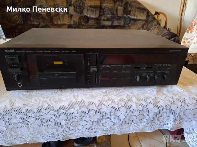 YAMAHA KX 500 STEREO CASSETTE DECK.MADE IN JAPAN.