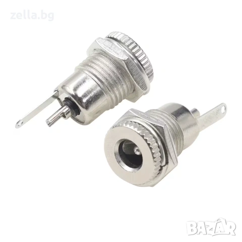 Комплект 5 броя DC захранващи букси 12V 5.5x2.1mm женски конектор – за камери LED ленти рутери 10475, снимка 15 - Друга електроника - 54706330